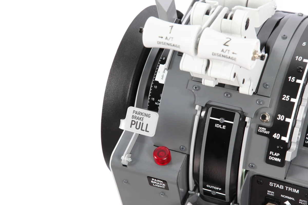 FSC B737NG TQ PRO metal parking brake